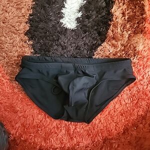 Mens Sexy Sissy pouch Swim Briefs Sz S. 
